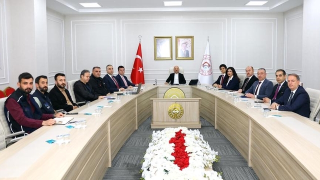 Adıyaman'da haftalık koordinasyon toplantısı düzenlendi