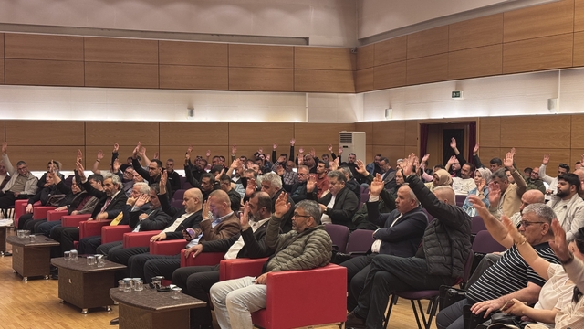 Kooperatif Başkanı Kösedağ: "323 dönümlük bir araziyle ilgili müracaatımızın yüzde 50'si tamamlandı"