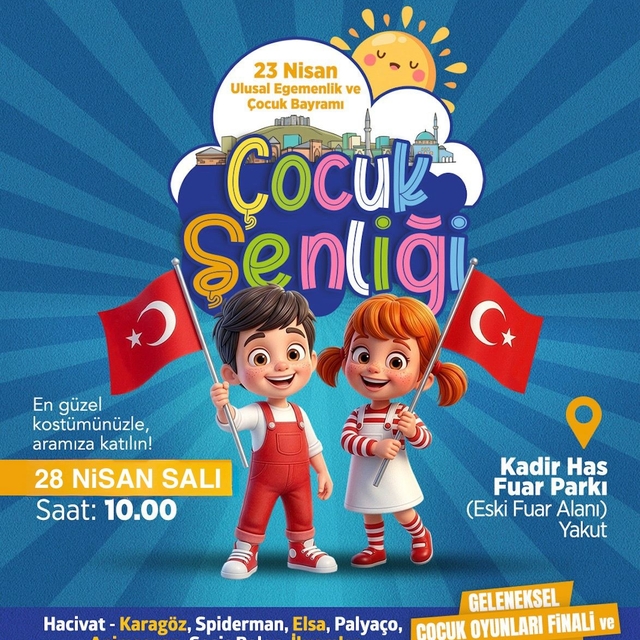 Başkan Çolakbayrakdar'dan çocuk şenliğine davet