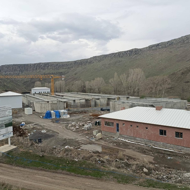 Kars'ta çevre yatırımı: Atıksu Arıtma Tesisi Projesinde çalışmalar sürüyor