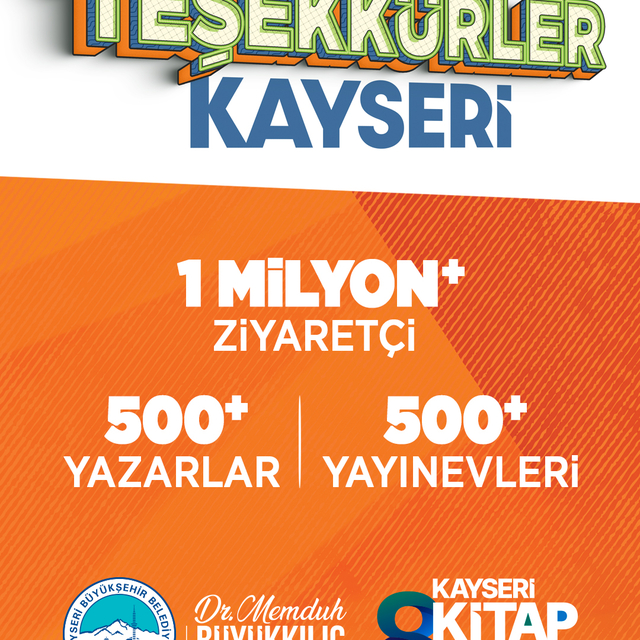 Başkan Büyükkılıç: "Kitap Fuarı'nda 1 milyona yakın kitapseveri buluşturduk...