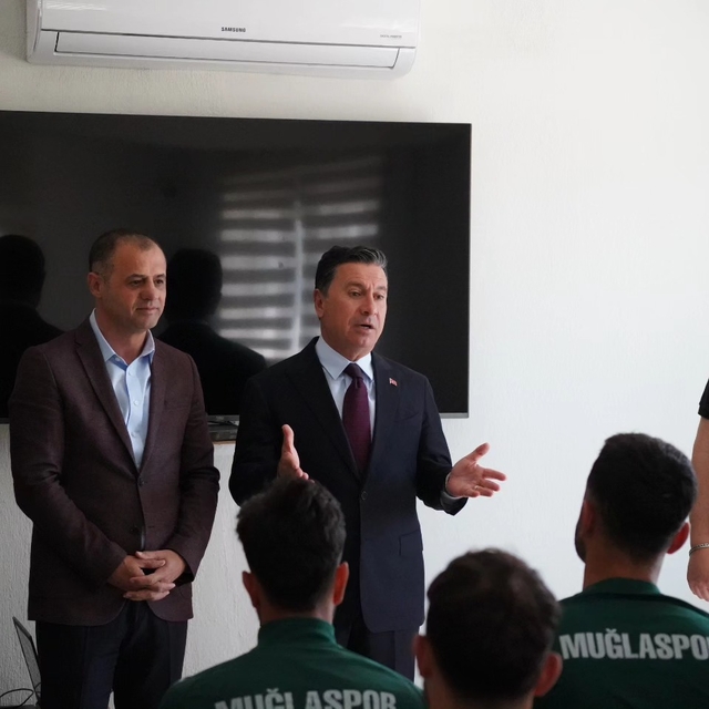 Muğlaspor'a Başkan Aras'tan moral