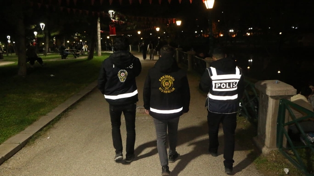 Eskişehir'de asayiş denetiminde 147 kişiye kimlik kontrolü yapıldı