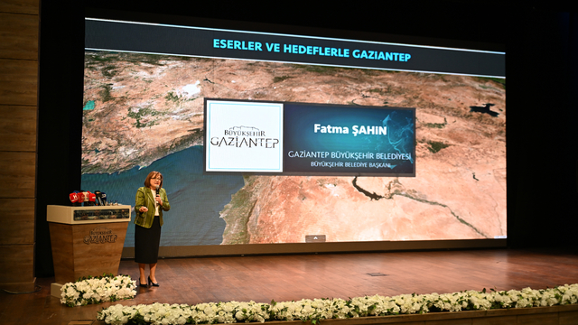 Gaziantep Büyükşehir Belediye Başkanı Şahin, kentteki yatırımlar hakkında bilgi verdi