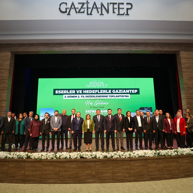 Gaziantep Büyükşehir'in Eserleri ve Hedefleri Basın Lansmanında anlatıldı