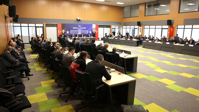 Erzincan'da İl Koordinasyon Kurulu Toplantısı gerçekleştirildi