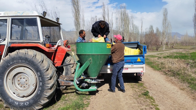 Erzincan'da verimli hayvancılık için mera çalışmaları başladı