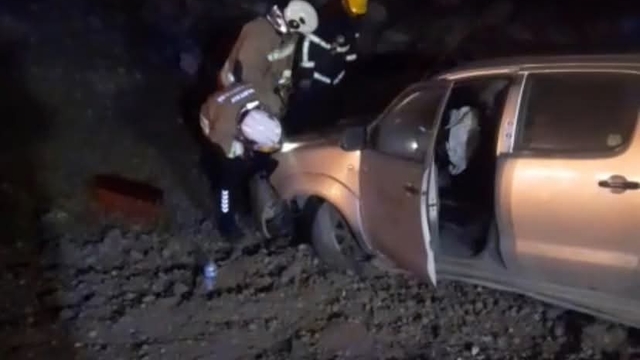 Erzin'de trafik kazası: 1 yaralı