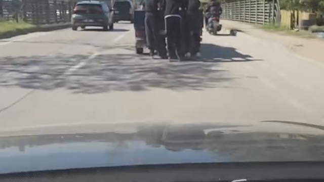 Patenli gençlerin tehlikeli yolculuğu kamerada