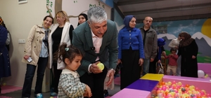 Tavşancıl Çocuk Oyun Evi modern yüzüyle açıldı
