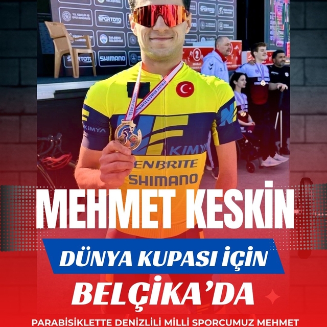 Mehmet Keskin Dünya Kupası için Belçika'da