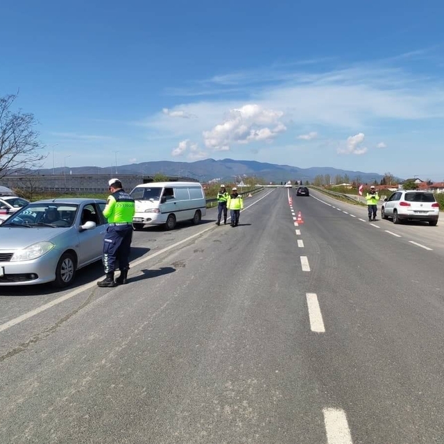 201 araç trafikten men edildi