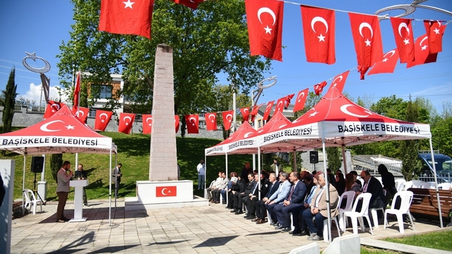 Başiskele'de Birinci Dünya Savaşı şehidi Hüseyin Kaptan ve ailesi anıldı
