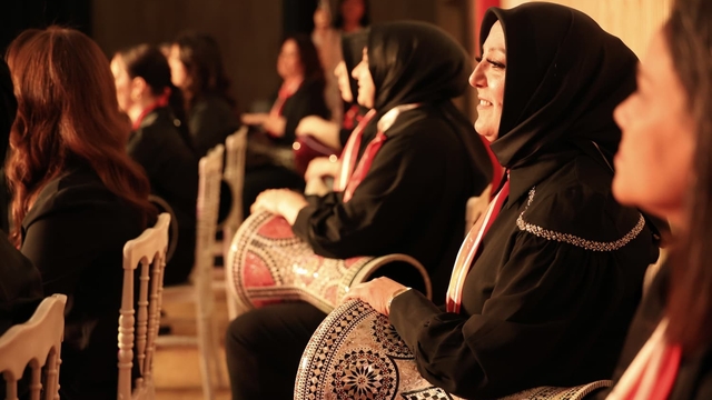 Osmangazi'de kadınlardan muhteşem ritim gösterisi