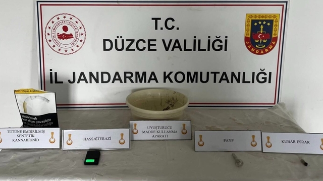 Düzce'de 48 kişiye uyuşturucudan işlem yapıldı