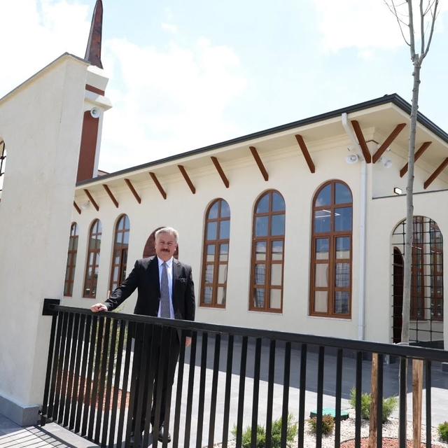 Selçuklu mahallesinin butik Hayrat Cami'si tamamlandı