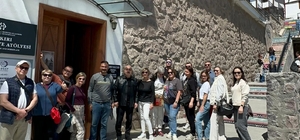 Rus ve Ukraynalı turistler Çankırı'yı gezdi