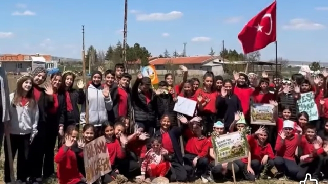 Şuhut'ta 'Benim Okulum Geleceğe Çare Yeşil Vatan' etkinliği