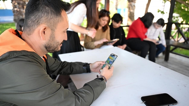 Mersin'de 'Çevresin' uygulaması hizmete sunuldu