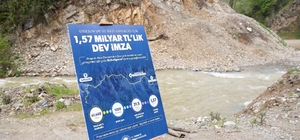 Giresun'un 1,57 milyarlık su projesine start verildi