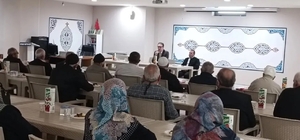 Hacı adaylarına kutsal yolculuk öncesi bilgilendirme