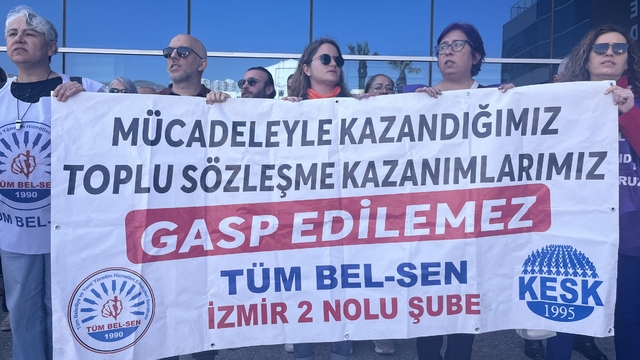 İzmir'de TİS krizi; Memurlar anlaşmazlık halinde CHP il binasına yürüyecek