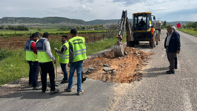 Araban'da yol bakım ve onarım çalışması başlatıldı