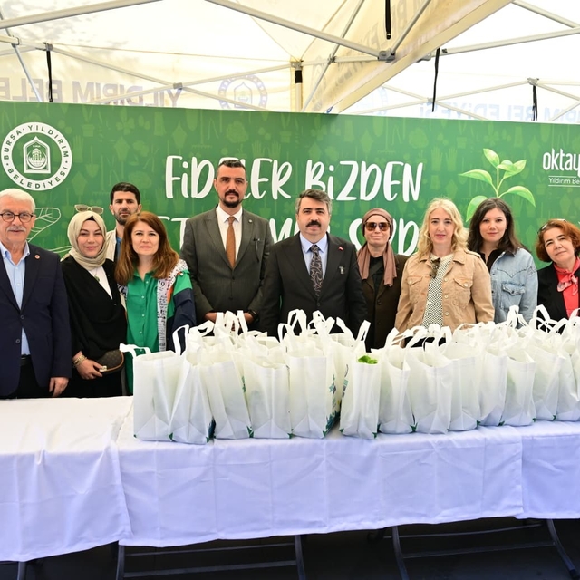 Yeşil gelecek Yıldırım'da filizlendi