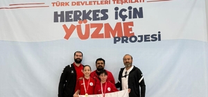 Körfezli genç yüzücüler Azerbaycan'da Türkiye'yi temsil edecek