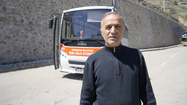 Gümüşhane'de fenalaşan yolcu hastaneye dolmuşla yetiştirildi