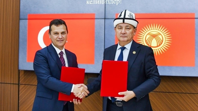 Kastamonu Üniversitesi ile Kırgız Milli Üniversitesi arasında iş birliği