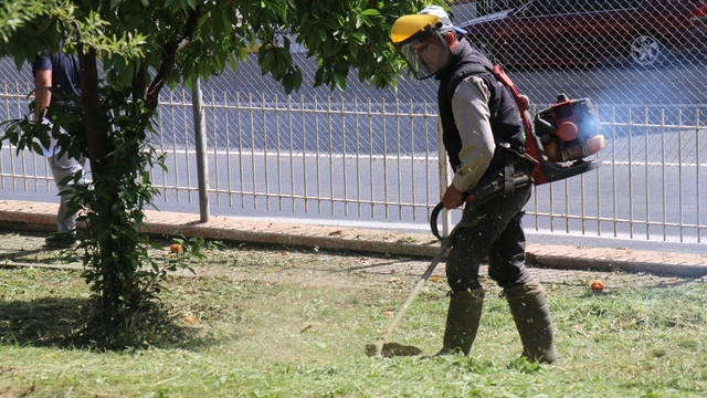 Bozdoğan'da çevre düzenleme çalışmaları sürüyor