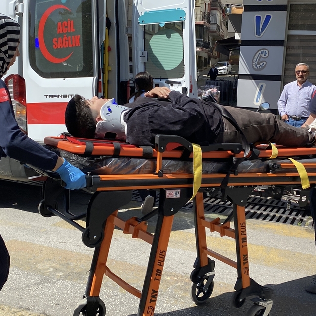 Aydın'da trafik kazası: 1 yaralı