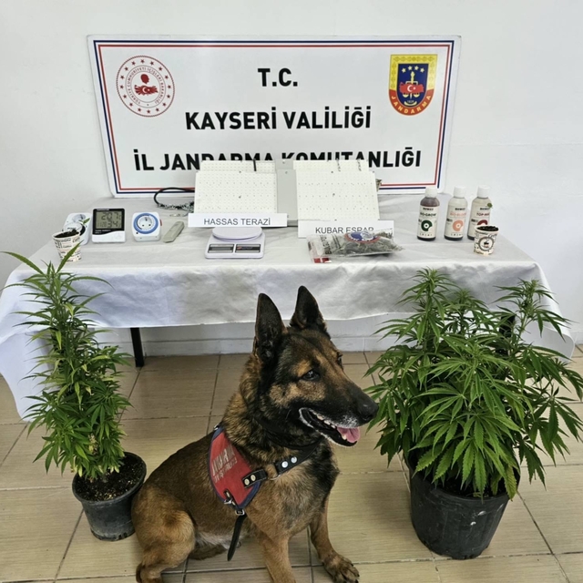 Kayseri'de uyuşturucu operasyonu