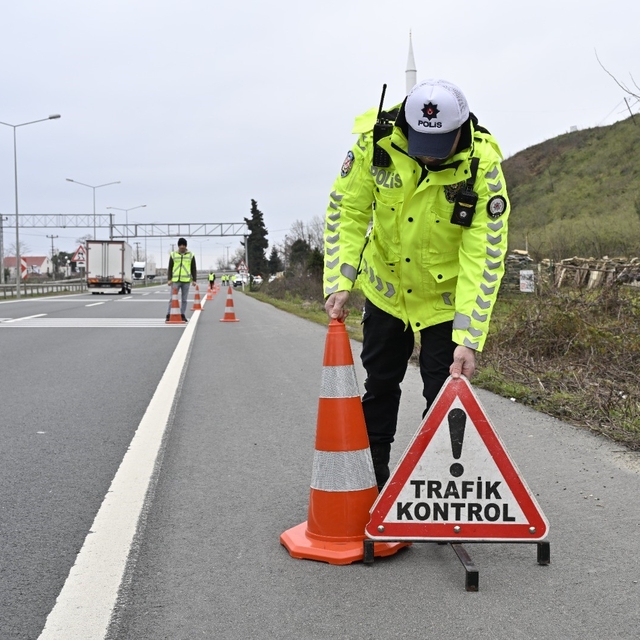 Ordu'da bir haftada 17 binden fazla araç ve sürücüsü denetlendi