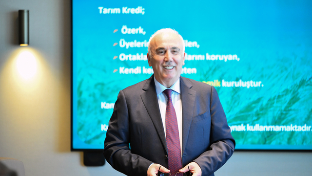 Tarım Kredi Genel Müdürü Aydın, kurumun çalışmalarını ve yeni projelerini anlattı: