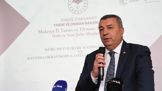 Malatya'da kayısıda pestisit ve okratoksin uyarısı