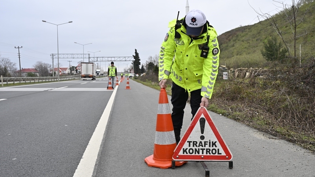 Ordu'da bir haftada 17 binden fazla araç ve sürücüsü denetlendi