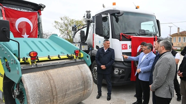 Sinop'a 22,1 milyonluk iş makinesi takviyesi