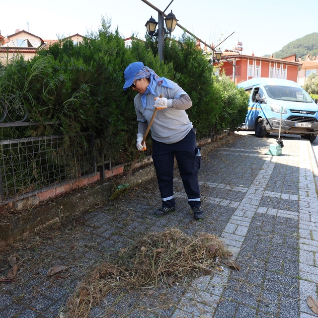 Marmaris'te bahar temizliği başladı