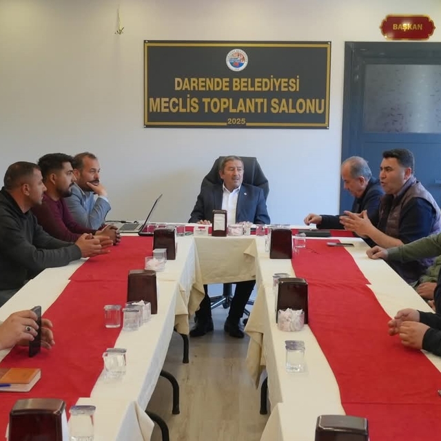 Darende Belediye Başkanı Bozkurt esnafla bir araya geldi