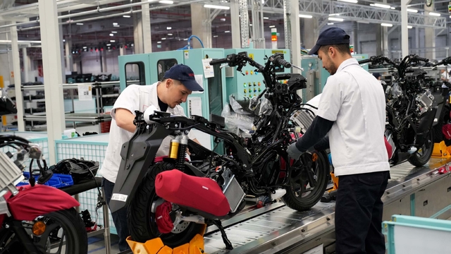 Honda Türkiye, İzmir Aliağa'da motosiklet üretimine başladı