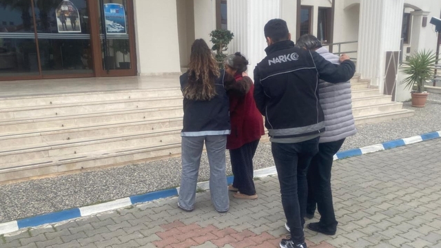 Fethiye'de uyuşturucu ticareti yaptıkları iddiasıyla 2 kişi tutuklandı