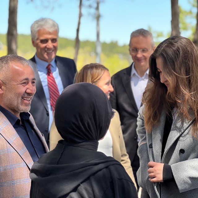 Başkan Yıldırım öğrencilerle motivasyon yemeğinde buluştu