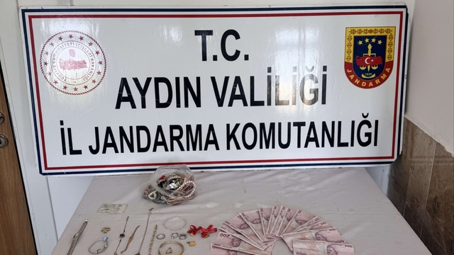 Nazilli'de 850 bin TL'lik ziynet eşyasını çaldı, yakalandı