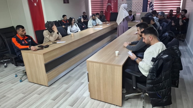 AFAD personeline psikolojik ilk yardım eğitimi