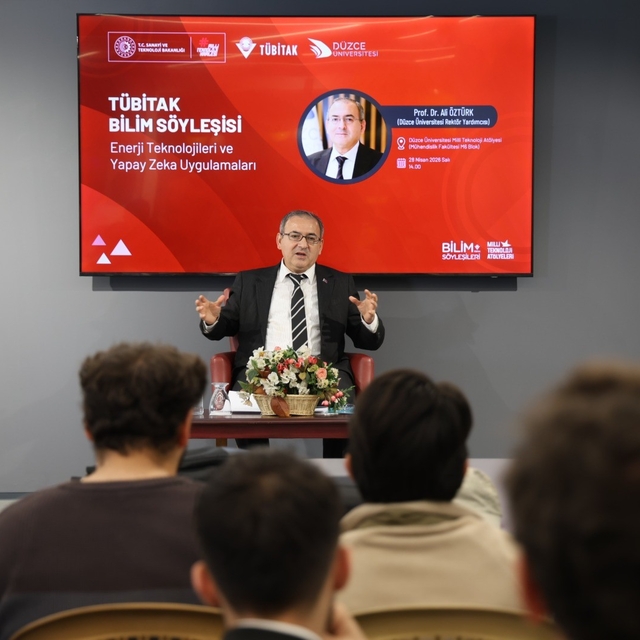 Öztürk "Yapay zeka her meslekte yeni bir dönem başlatıyor"