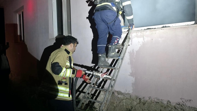 Hassa'da ev yangını