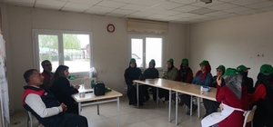 Elazığ'da kadın üreticilere tarım eğitimi