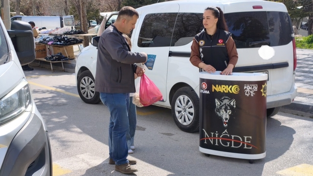 Niğde'de uyuşturucu kullanımını önlemeye yönelik bilgilendirme yapıldı